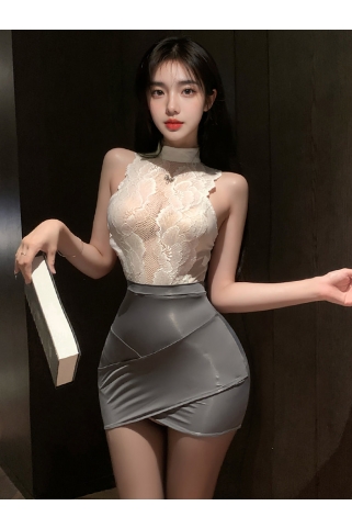 大人セクシードレス レースオフィス 秘書ランジェリー ドレス ボディコンドレス